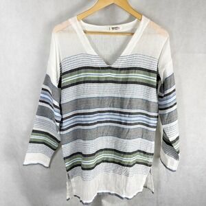 Lemlem V Neck Tunic Top Size XS Coverup